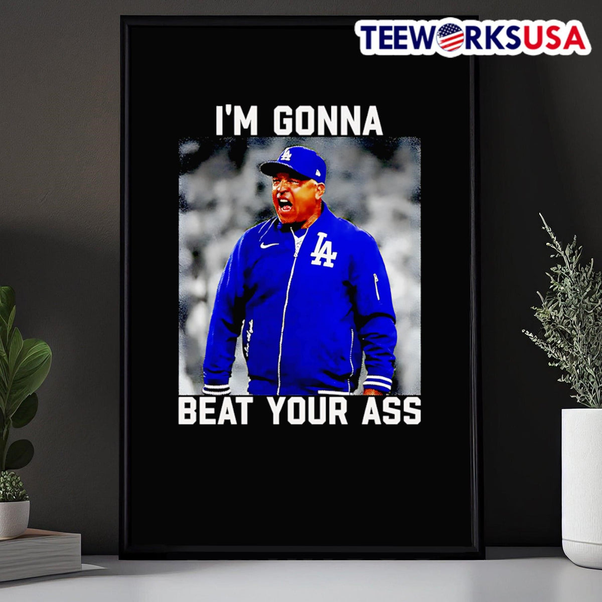 Dave Roberts I'm gonna beat your ass - Adult & Kids T-Shirts, Sweatshirts & Hoodies apparel design preview 5