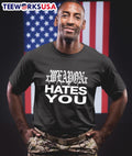 Daze Xweaponx hates you - Adult & Kids T-Shirts, Sweatshirts & Hoodies apparel design preview 1