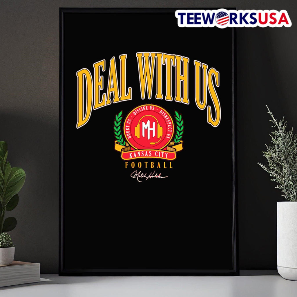 Deal with us Kansas City football - Adult & Kids T-Shirts, Sweatshirts & Hoodies apparel design preview 5