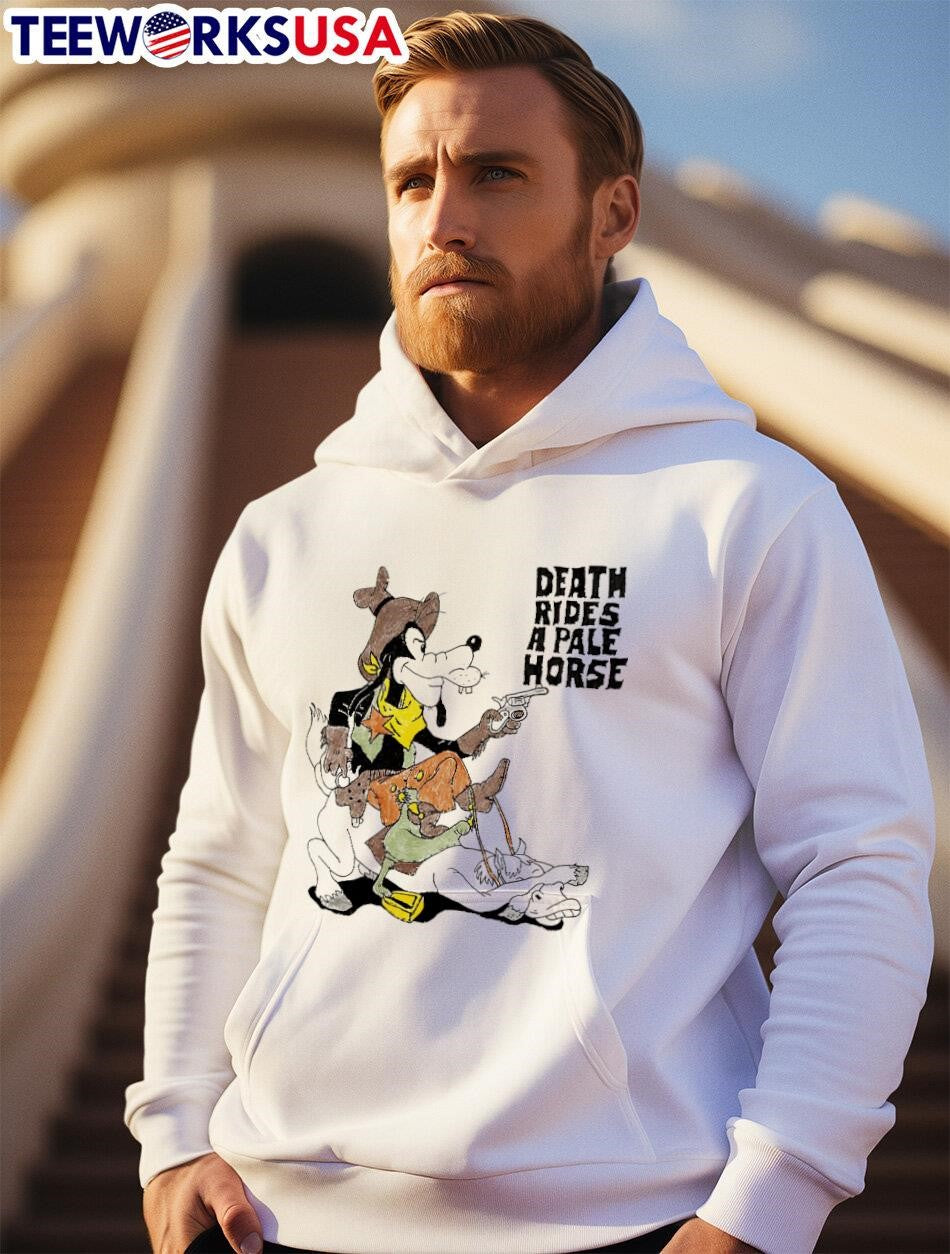 Death Rides A Pale Horse Goofy - Adult & Kids T-Shirts, Sweatshirts & Hoodies apparel design preview 2