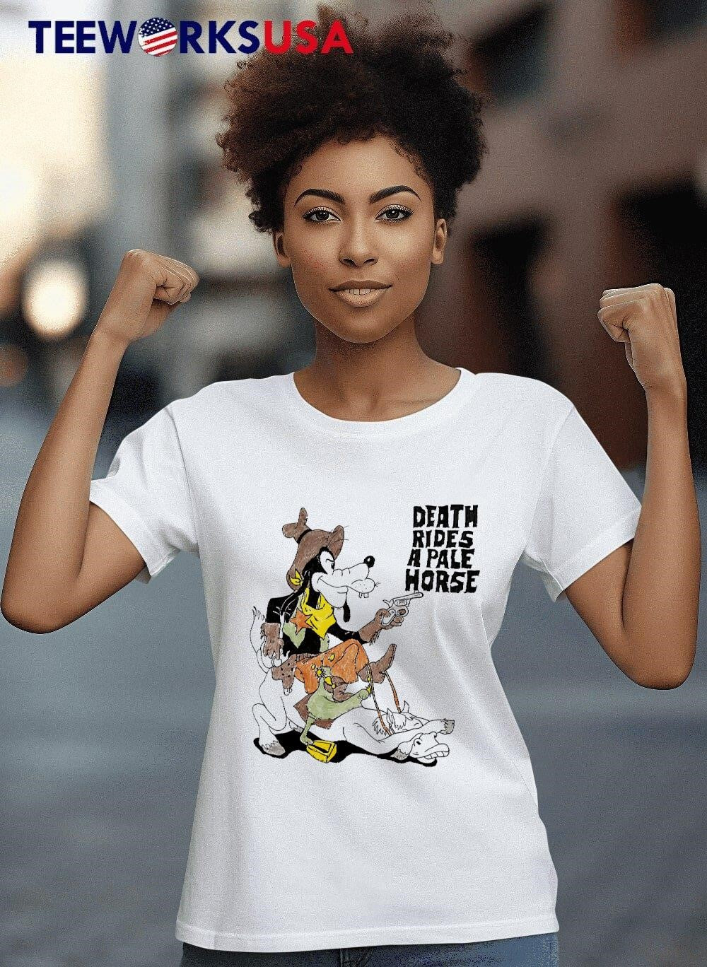 Death Rides A Pale Horse Goofy - Adult & Kids T-Shirts, Sweatshirts & Hoodies apparel design preview 8