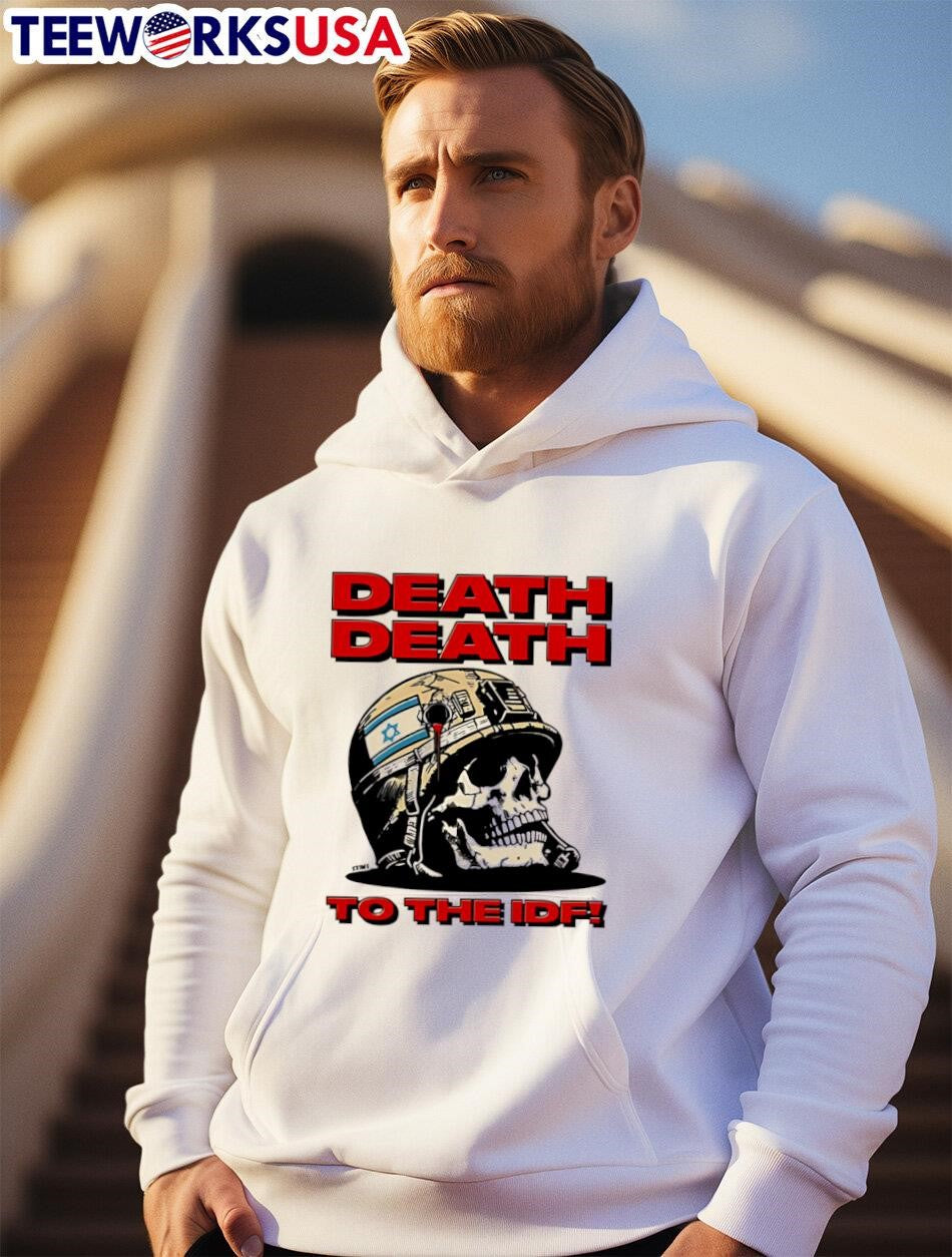 Death to the idf - Adult & Kids T-Shirts, Sweatshirts & Hoodies apparel design preview 2
