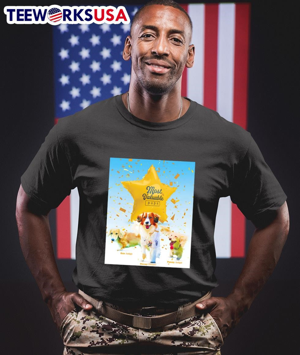 Decoy Gus and Penny Most Valuable Pups - Adult & Kids T-Shirts, Sweatshirts & Hoodies apparel design preview 1