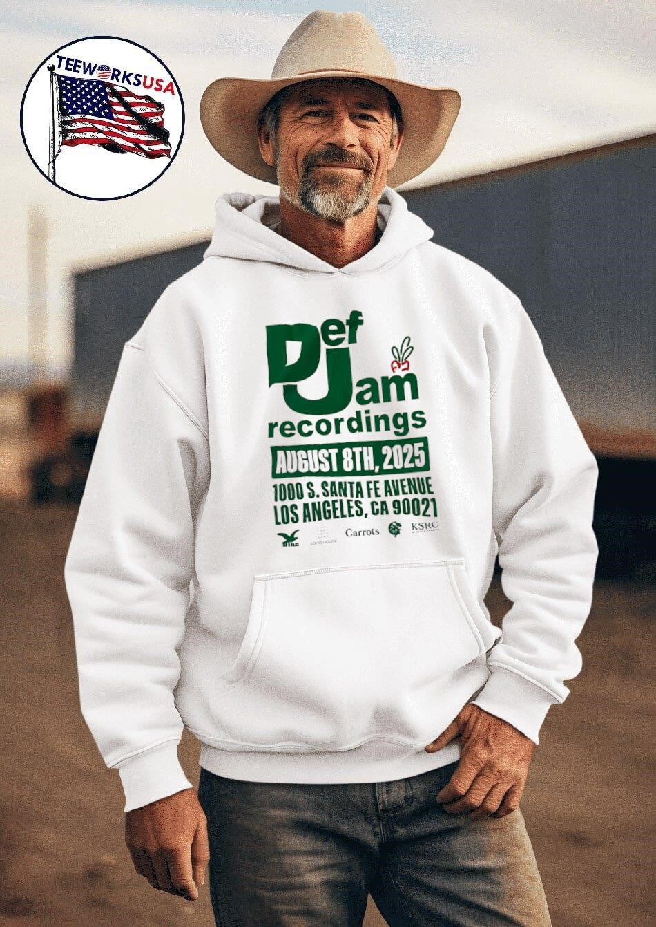 Def Jam recordings August 8th 2025 - Adult & Kids T-Shirts, Sweatshirts & Hoodies apparel design preview 2