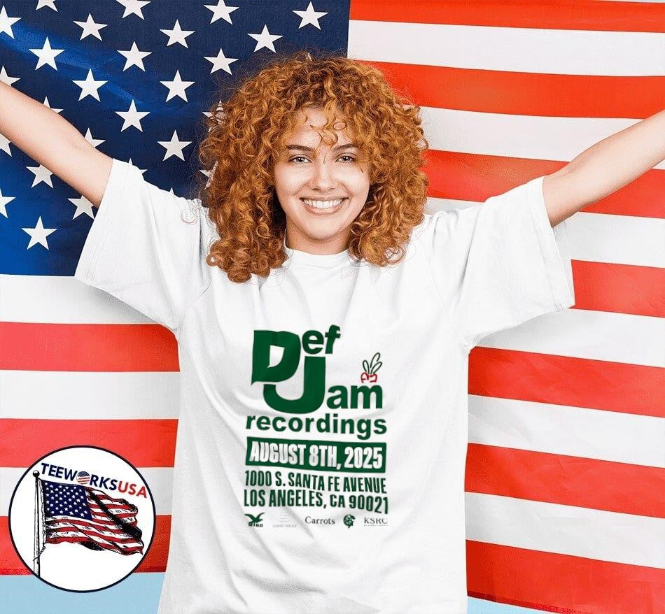 Def Jam recordings August 8th 2025 - Adult & Kids T-Shirts, Sweatshirts & Hoodies apparel design preview 7