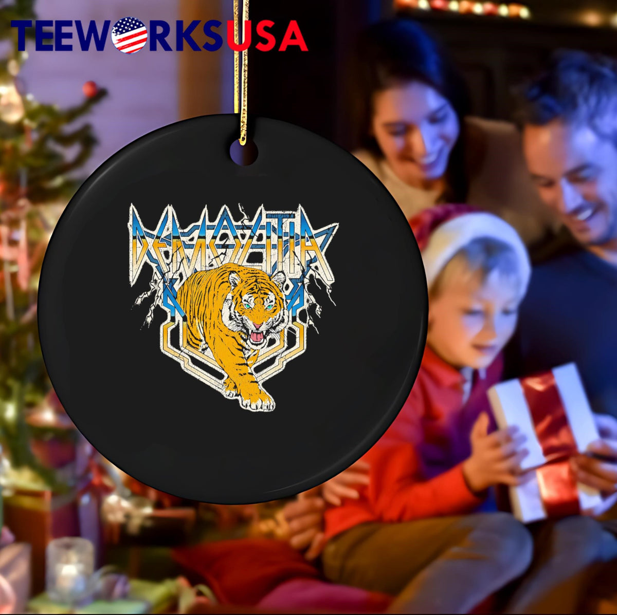 Demolitia Tiger - Adult & Kids T-Shirts, Sweatshirts & Hoodies apparel design preview 4