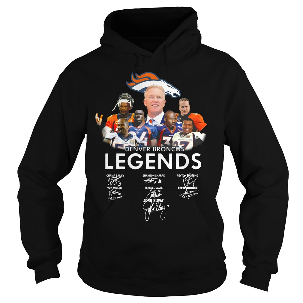 Denver Broncos Legends Players Signature - Adult & Kids T-Shirts, Sweatshirts & Hoodies apparel design preview 4