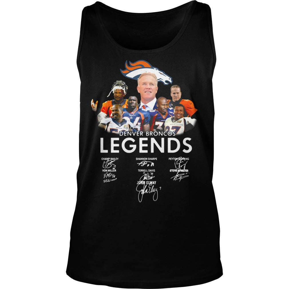 Denver Broncos Legends Players Signature - Adult & Kids T-Shirts, Sweatshirts & Hoodies apparel design preview 3