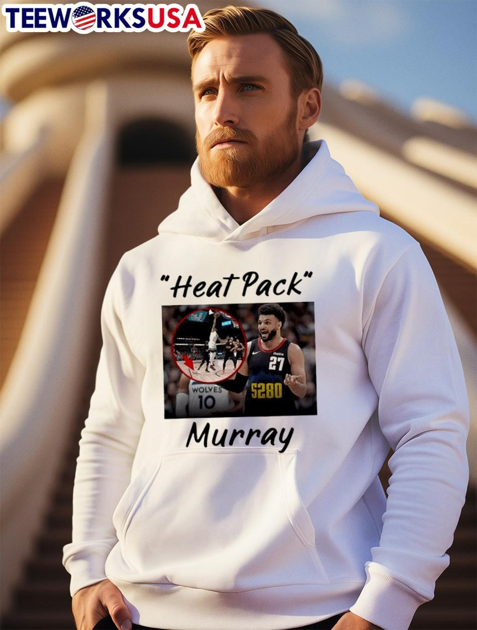 Denver Nuggets Heat pack murray - Adult & Kids T-Shirts, Sweatshirts & Hoodies apparel design preview 2