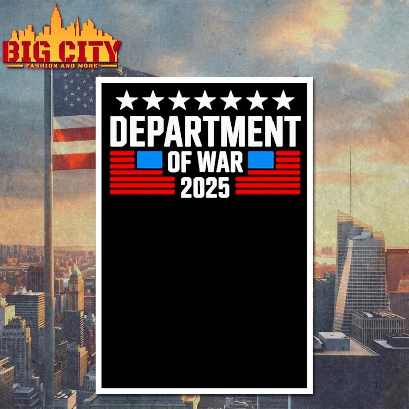 Department Of War Est 2025 Usa - Adult & Kids T-Shirts, Sweatshirts & Hoodies apparel design preview 4
