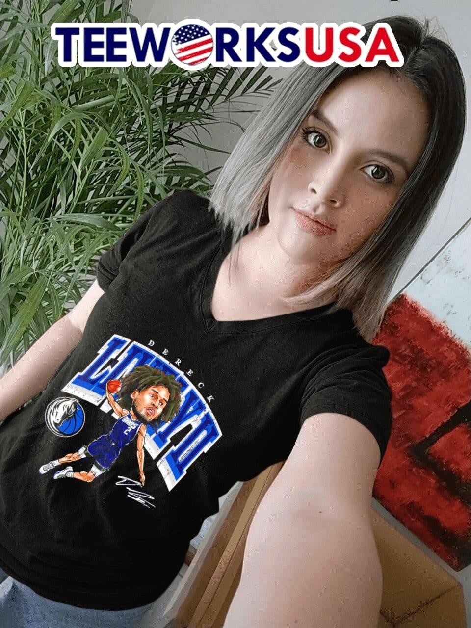 Dereck Lively II Dallas Mavericks player number 2 - Adult & Kids T-Shirts, Sweatshirts & Hoodies apparel design preview 4
