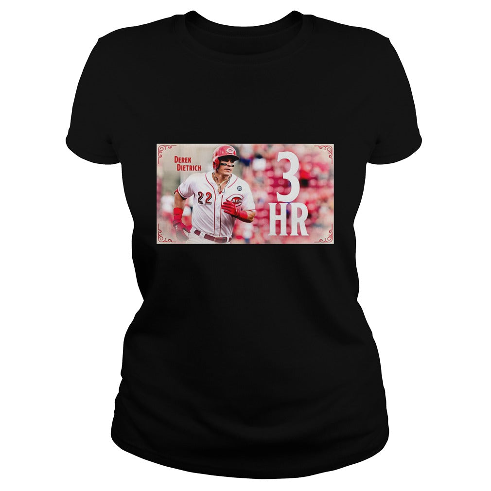 Derek Dietrich 3 HR - Adult & Kids T-Shirts, Sweatshirts & Hoodies apparel design preview 2
