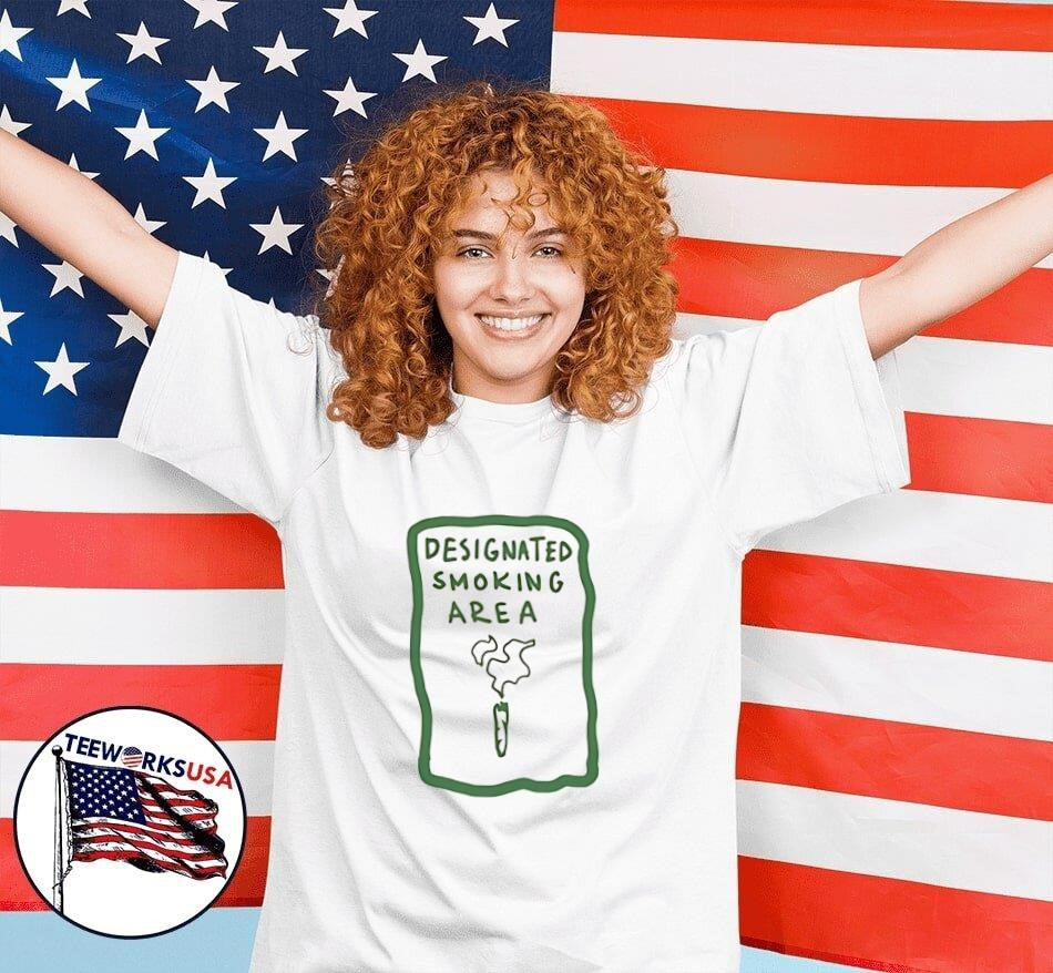 Designated smoking area - Adult & Kids T-Shirts, Sweatshirts & Hoodies apparel design preview 7