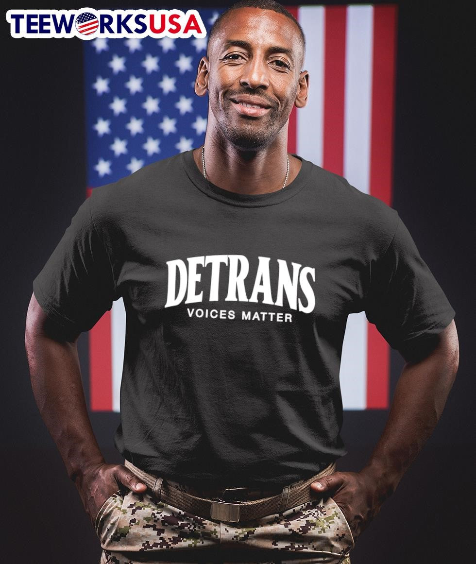Detrans voices matter - Adult & Kids T-Shirts, Sweatshirts & Hoodies apparel design preview 1