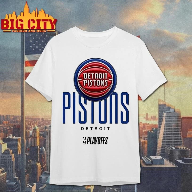 Detroit Pistons 2026 Playoff by FISLL Graphic - Adult & Kids T-Shirts, Sweatshirts & Hoodies apparel design preview 1