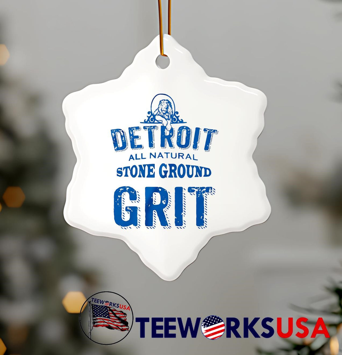 Detroit Stone Ground Grit - Adult & Kids T-Shirts, Sweatshirts & Hoodies apparel design preview 7