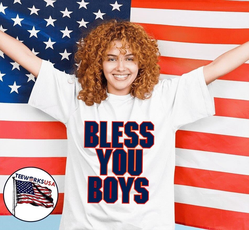 Detroit Tigers bless you boys - Adult & Kids T-Shirts, Sweatshirts & Hoodies apparel design preview 4