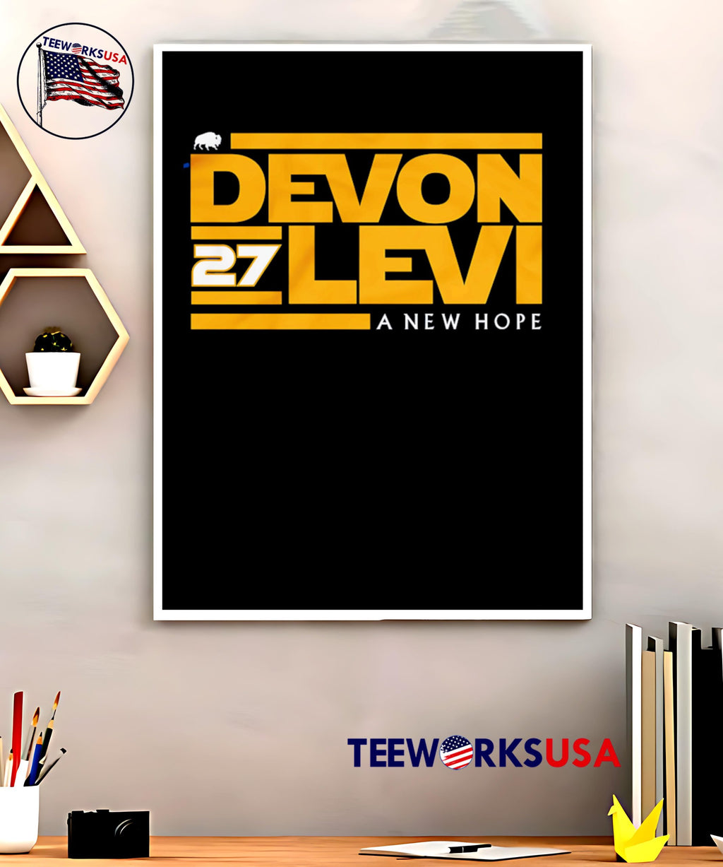 Devon Levi 27 A New Hope Buffalo Sabres - Adult & Kids T-Shirts, Sweatshirts & Hoodies apparel design preview 5