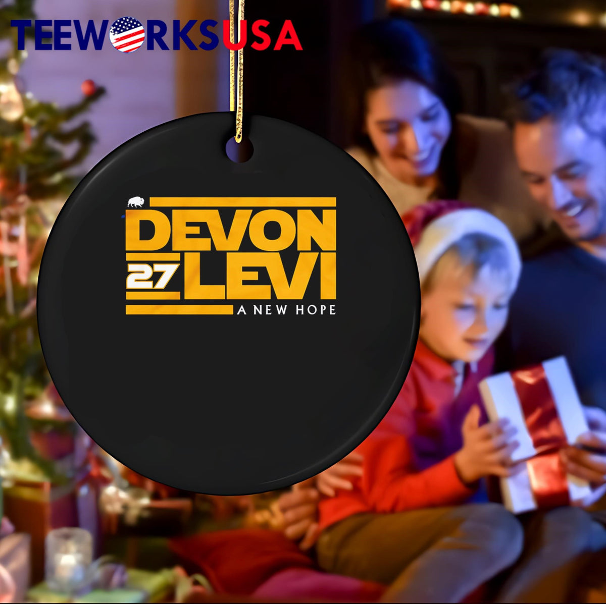 Devon Levi 27 A New Hope Buffalo Sabres - Adult & Kids T-Shirts, Sweatshirts & Hoodies apparel design preview 4