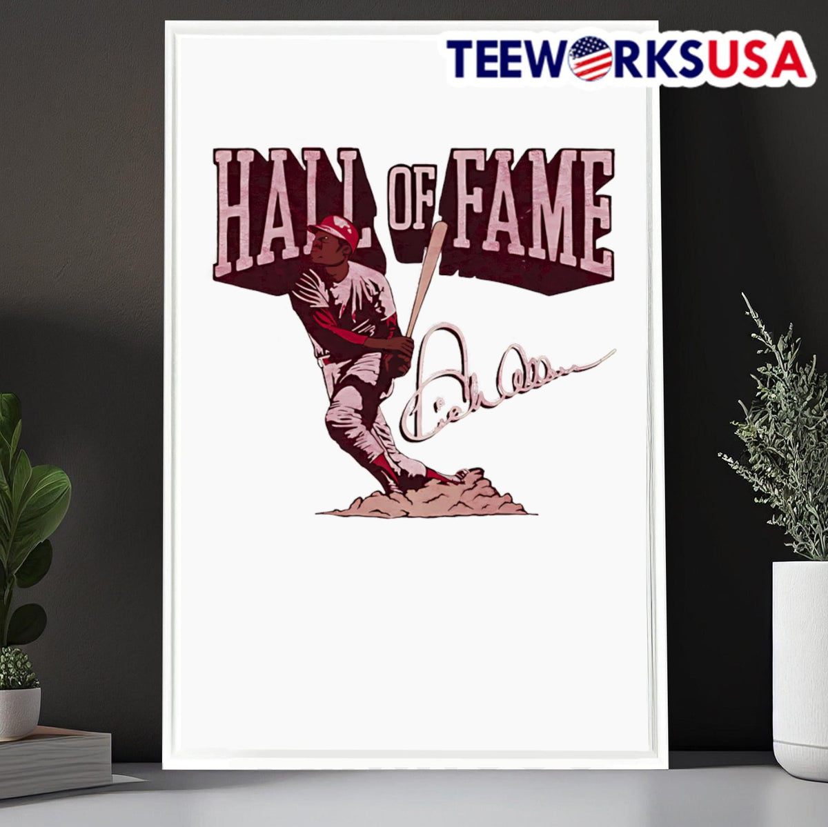 Dick Allen Hall of Fame - Adult & Kids T-Shirts, Sweatshirts & Hoodies apparel design preview 6