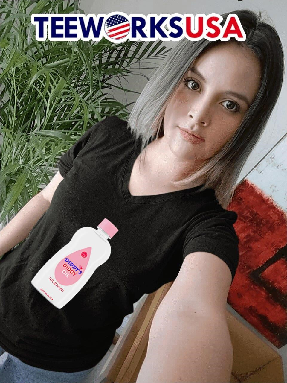 Diddy Oil bottle meme - Adult & Kids T-Shirts, Sweatshirts & Hoodies apparel design preview 4