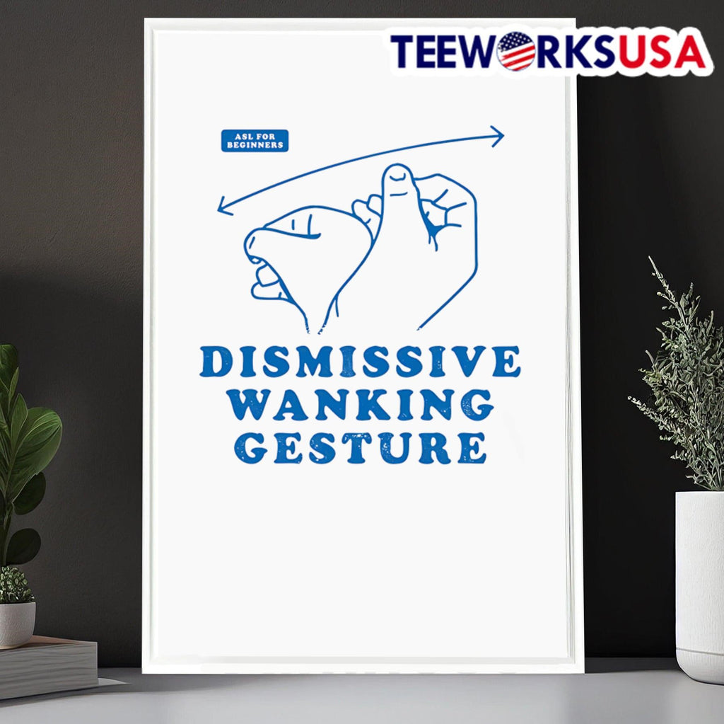 Dismissive wanking gesture - Adult & Kids T-Shirts, Sweatshirts & Hoodies apparel design preview 6