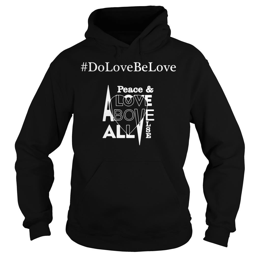 DoLoveBeLove Black - Adult & Kids T-Shirts, Sweatshirts & Hoodies apparel design preview 4