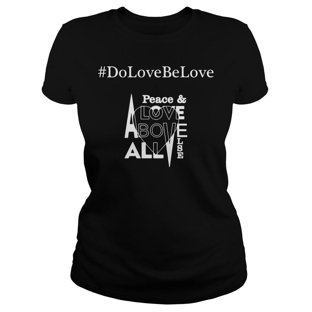 DoLoveBeLove Black - Adult & Kids T-Shirts, Sweatshirts & Hoodies apparel design preview 2