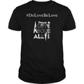 DoLoveBeLove Black - Adult & Kids T-Shirts, Sweatshirts & Hoodies apparel design preview 1