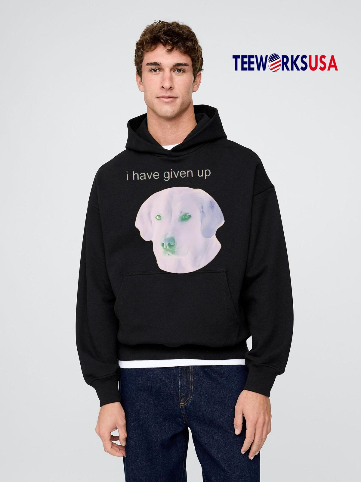 Dog I Have Given Up - Adult & Kids T-Shirts, Sweatshirts & Hoodies apparel design preview 2