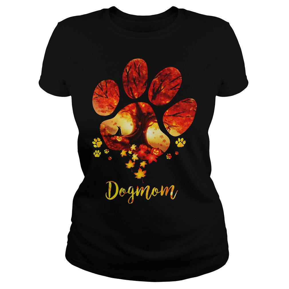 Dog Mom Maple Halloween - Adult & Kids T-Shirts, Sweatshirts & Hoodies apparel design preview 2