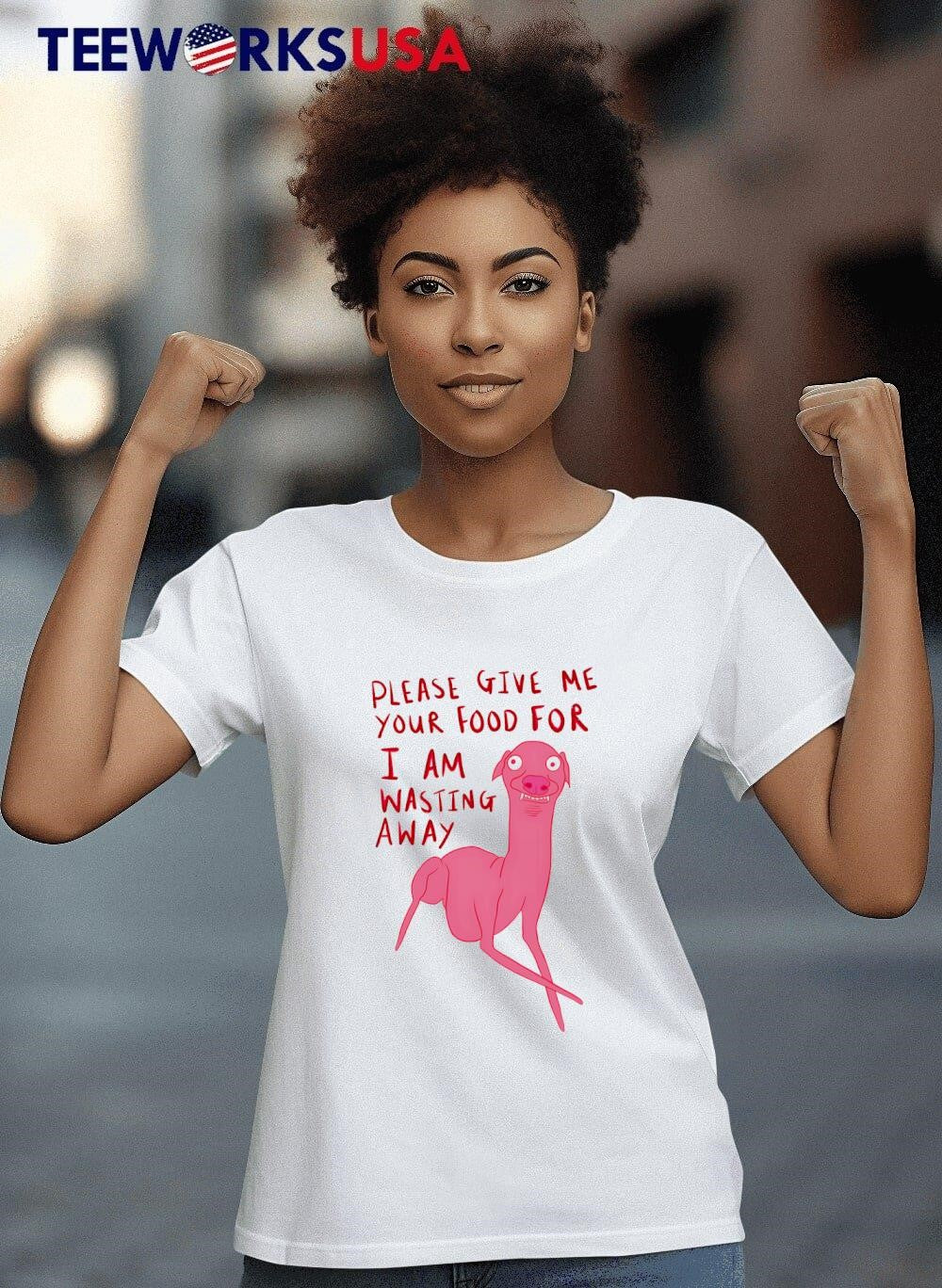 Dog Please Give Me Your Food For I Am Wasting Away - Adult & Kids T-Shirts, Sweatshirts & Hoodies apparel design preview 8