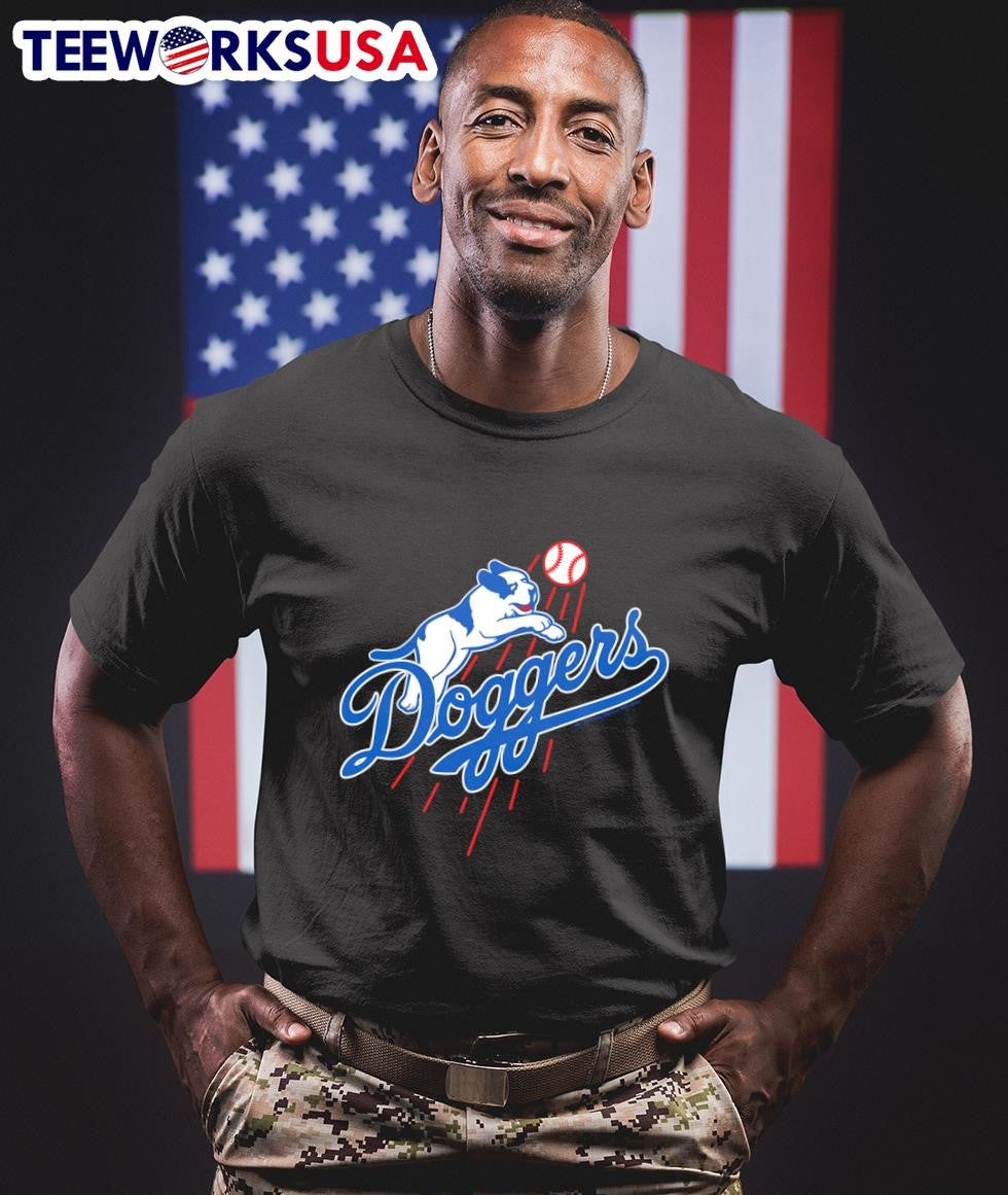 Doggers baseball dog - Adult & Kids T-Shirts, Sweatshirts & Hoodies apparel design preview 1