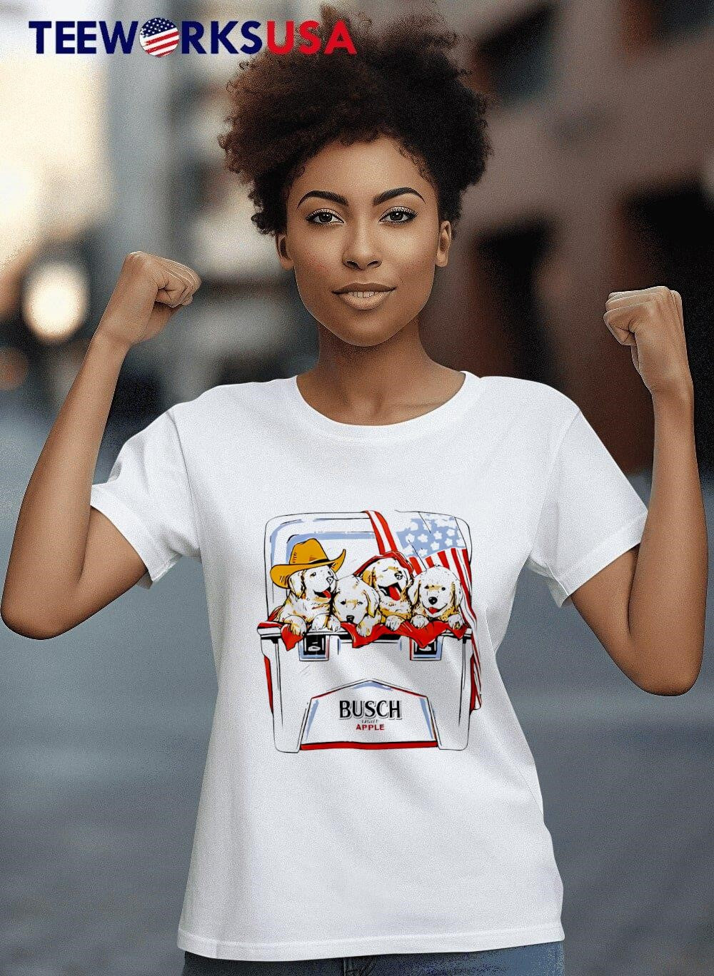 Dogs Busch Apple vintage - Adult & Kids T-Shirts, Sweatshirts & Hoodies apparel design preview 8