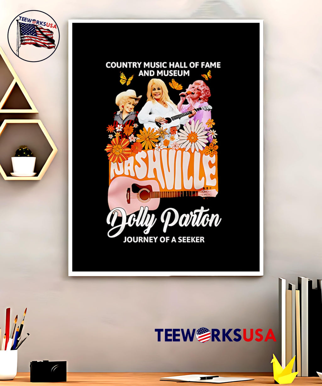 Dolly parton country music hall of fame and museum - Adult & Kids T-Shirts, Sweatshirts & Hoodies apparel design preview 5
