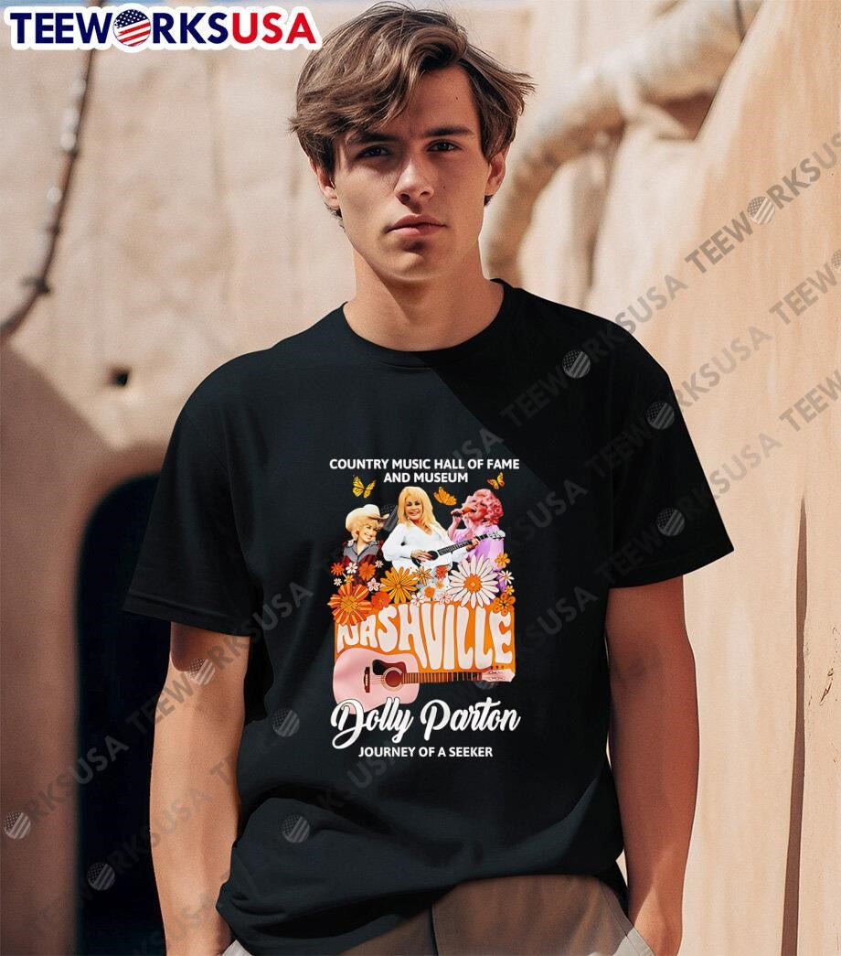 Dolly parton country music hall of fame and museum - Adult & Kids T-Shirts, Sweatshirts & Hoodies apparel design preview 1