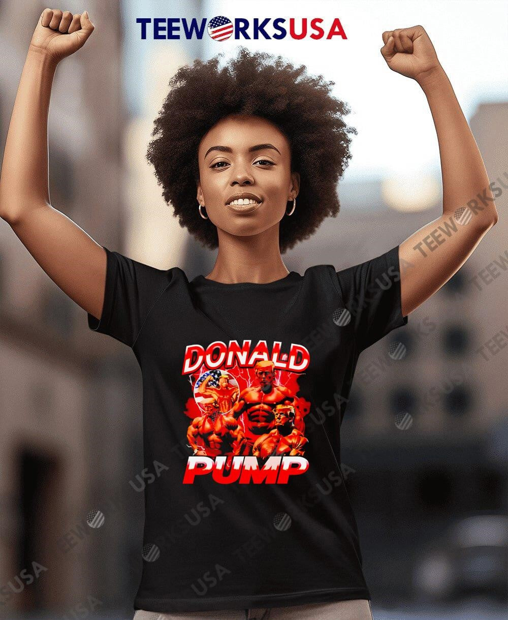 Donald Pump graphic - Adult & Kids T-Shirts, Sweatshirts & Hoodies apparel design preview 4