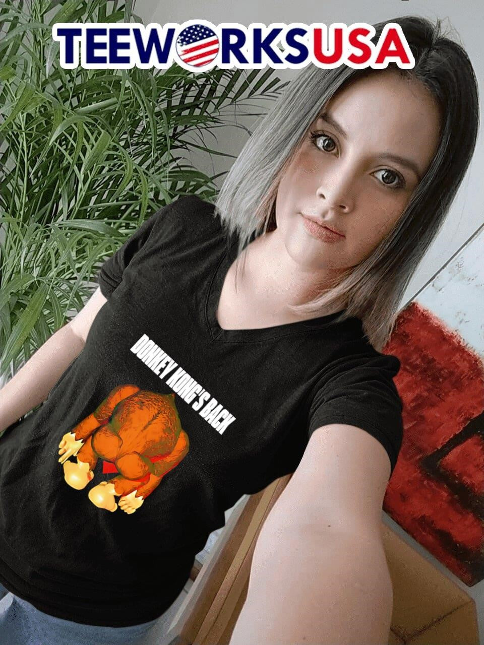 Donkey Kong's back - Adult & Kids T-Shirts, Sweatshirts & Hoodies apparel design preview 4