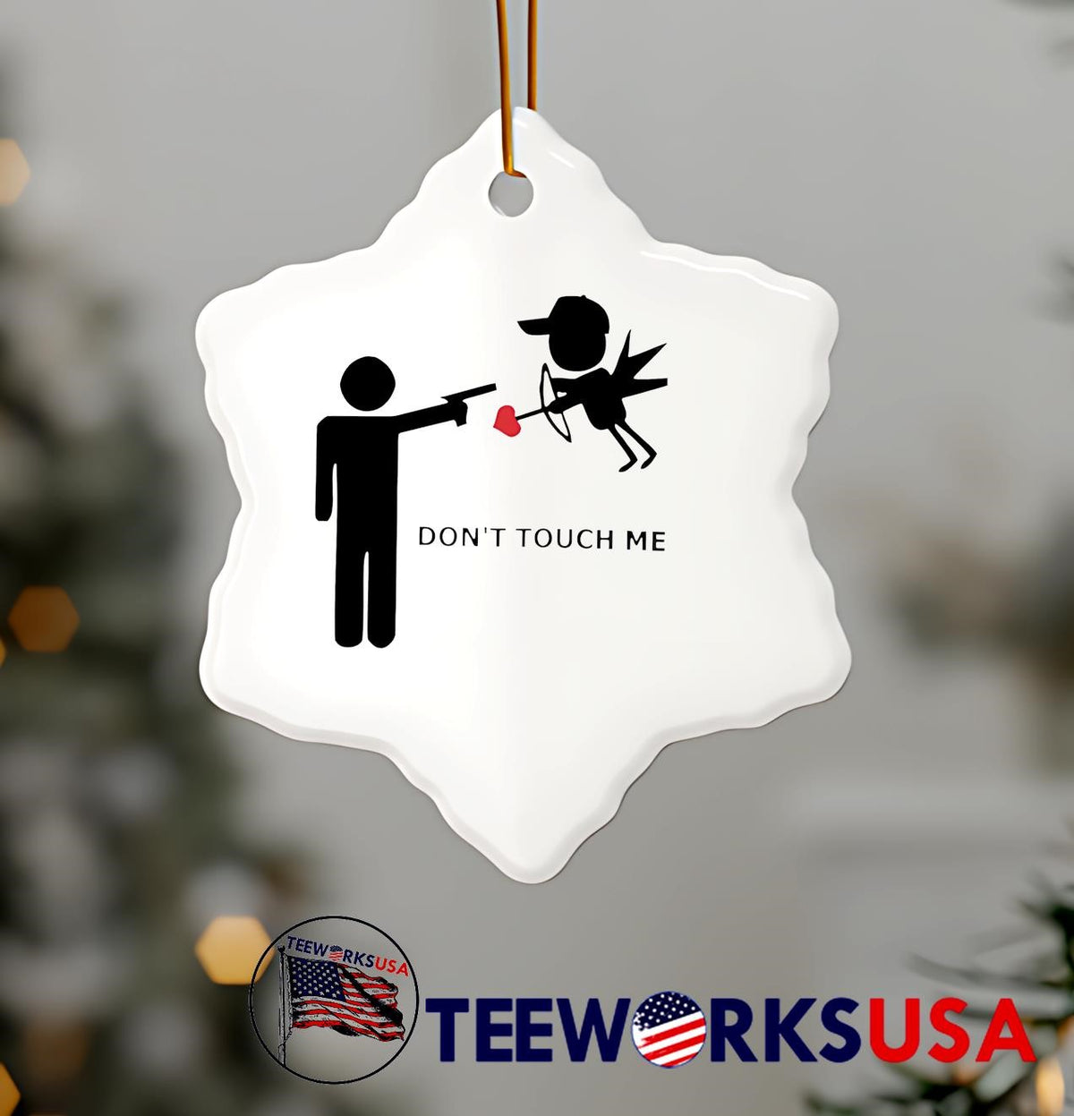 Don't Touch Me Him or Her - Adult & Kids T-Shirts, Sweatshirts & Hoodies apparel design preview 7