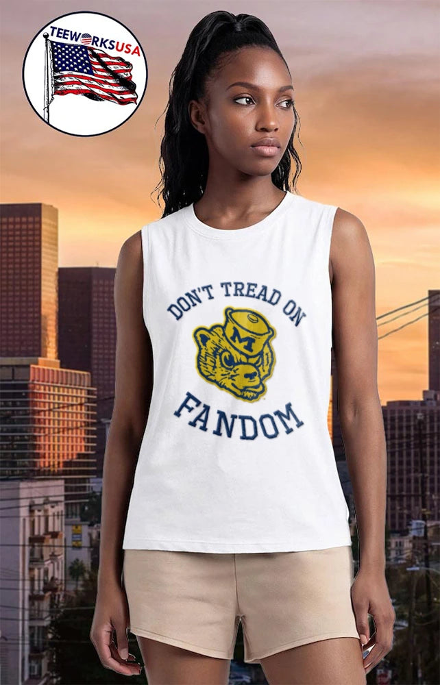 Don't Tread On Fandom Michigan Wolverines Mascot - Adult & Kids T-Shirts, Sweatshirts & Hoodies apparel design preview 6