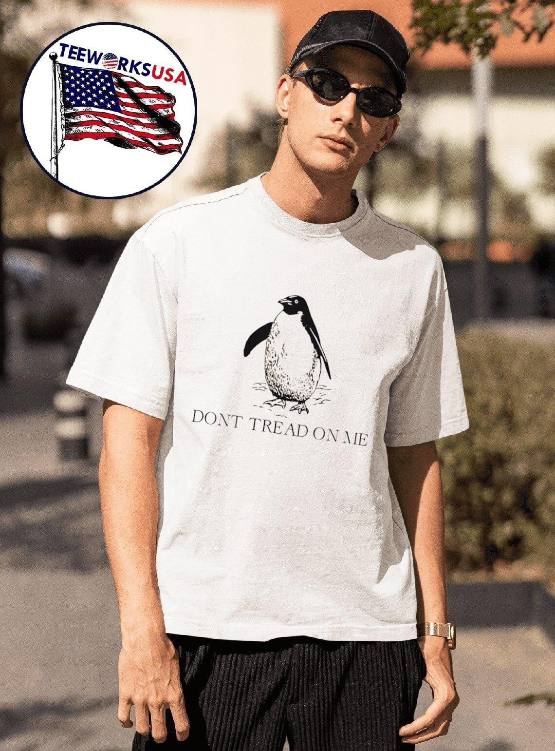 Don't Tread On Me Penguin Tariffs - Adult & Kids T-Shirts, Sweatshirts & Hoodies apparel design preview 1