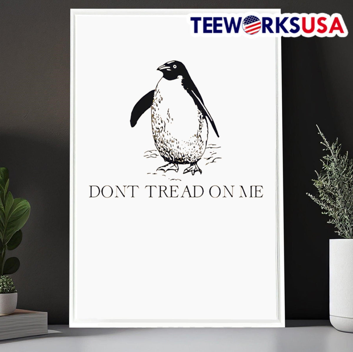 Don't Tread On Me Penguin Tariffs - Adult & Kids T-Shirts, Sweatshirts & Hoodies apparel design preview 6