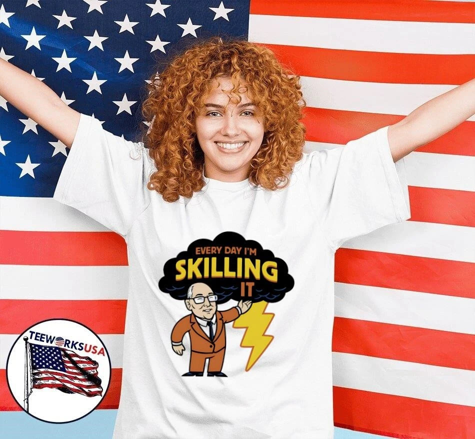 Every Day I'm Skilling It Man In Suit - Adult & Kids T-Shirts, Sweatshirts & Hoodies apparel design preview 7