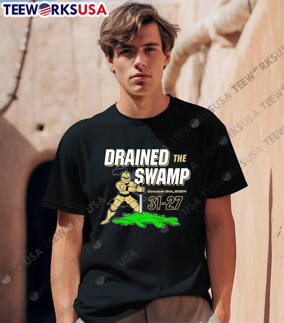 Drained The Swamp knight - Adult & Kids T-Shirts, Sweatshirts & Hoodies apparel design preview 1