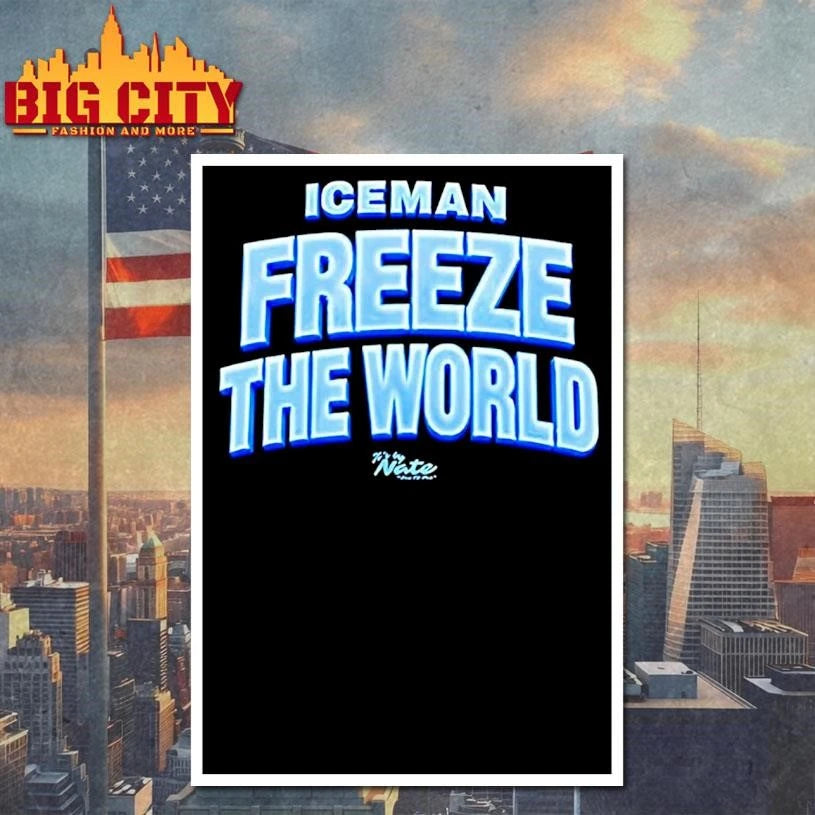 Drake Is Iceman Freeze The World - Adult & Kids T-Shirts, Sweatshirts & Hoodies apparel design preview 4