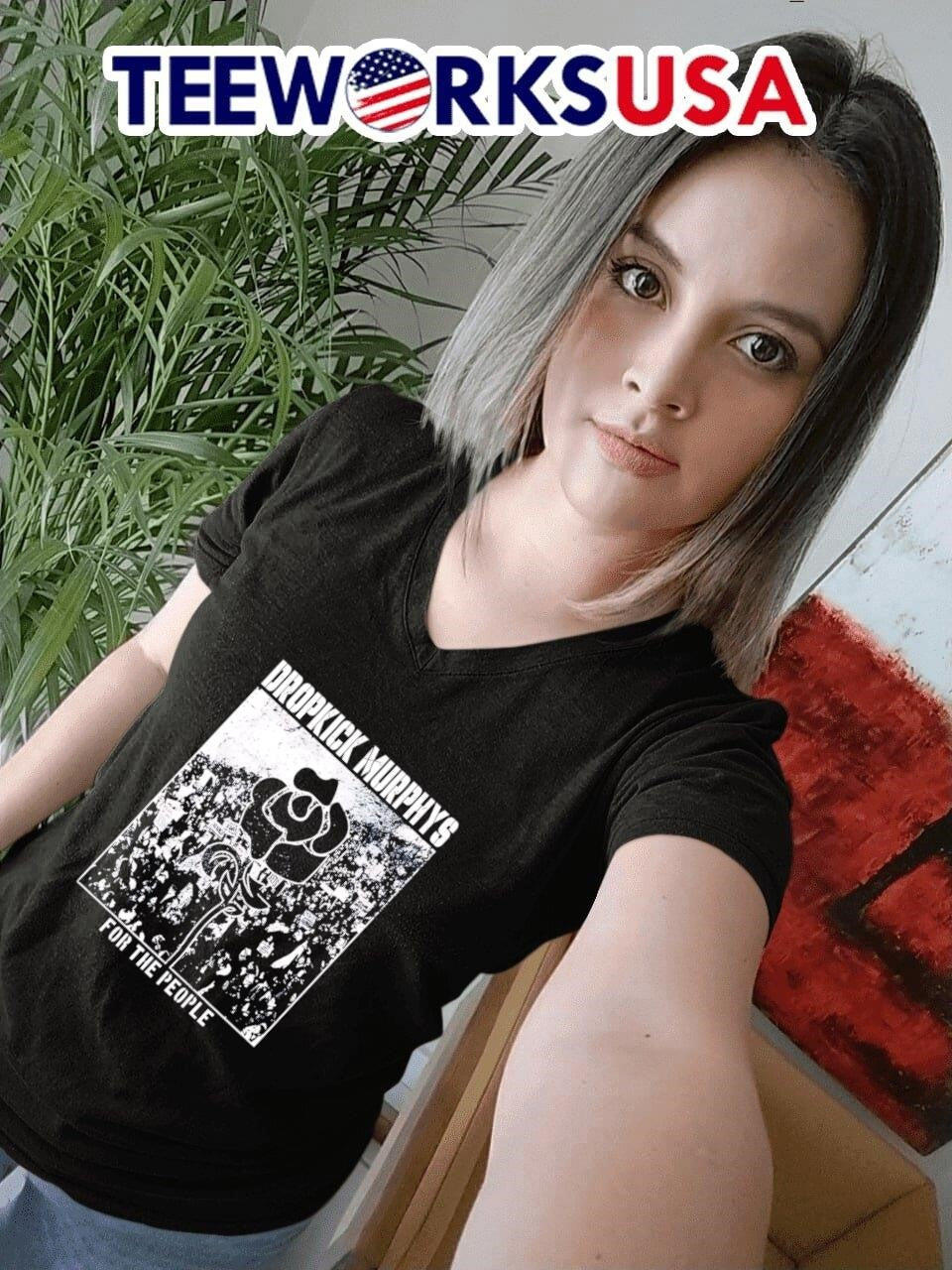 Dropkick Murphys for the people rose - Adult & Kids T-Shirts, Sweatshirts & Hoodies apparel design preview 7
