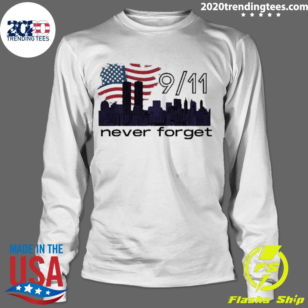 Nice 9-11 Never Forget 2022 - Adult & Kids T-Shirts, Sweatshirts & Hoodies apparel design preview 4