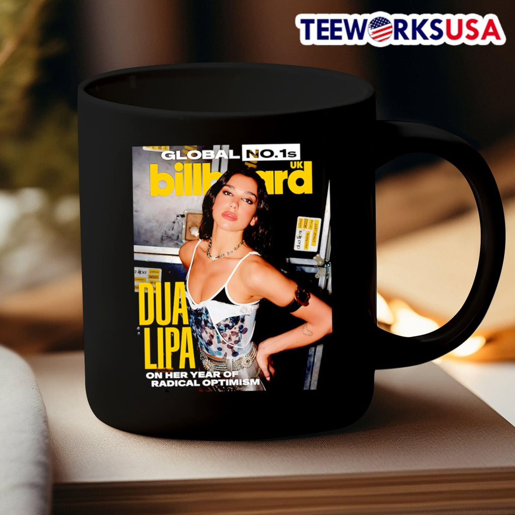 Dua Lipa Billboard's first-ever Global No. 1s cover - Adult & Kids T-Shirts, Sweatshirts & Hoodies apparel design preview 3