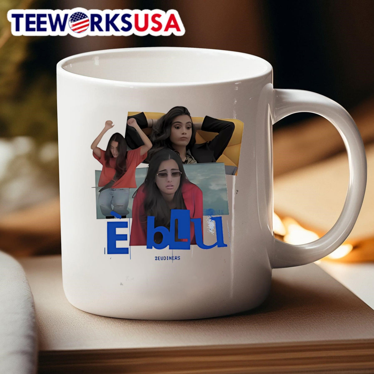 E Blu Zeudiners - Adult & Kids T-Shirts, Sweatshirts & Hoodies apparel design preview 4