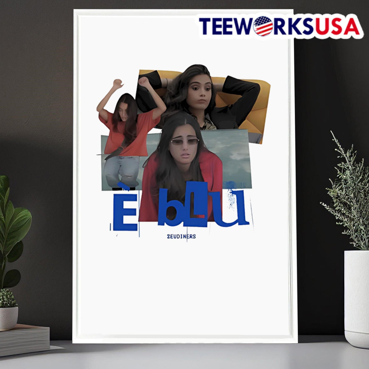 E Blu Zeudiners - Adult & Kids T-Shirts, Sweatshirts & Hoodies apparel design preview 6